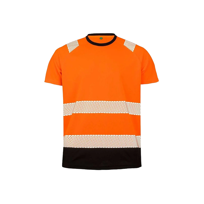 RER502X - T-SHIRT ALTA VISIBILITA' - Recycled Safety T-Shirt - AW