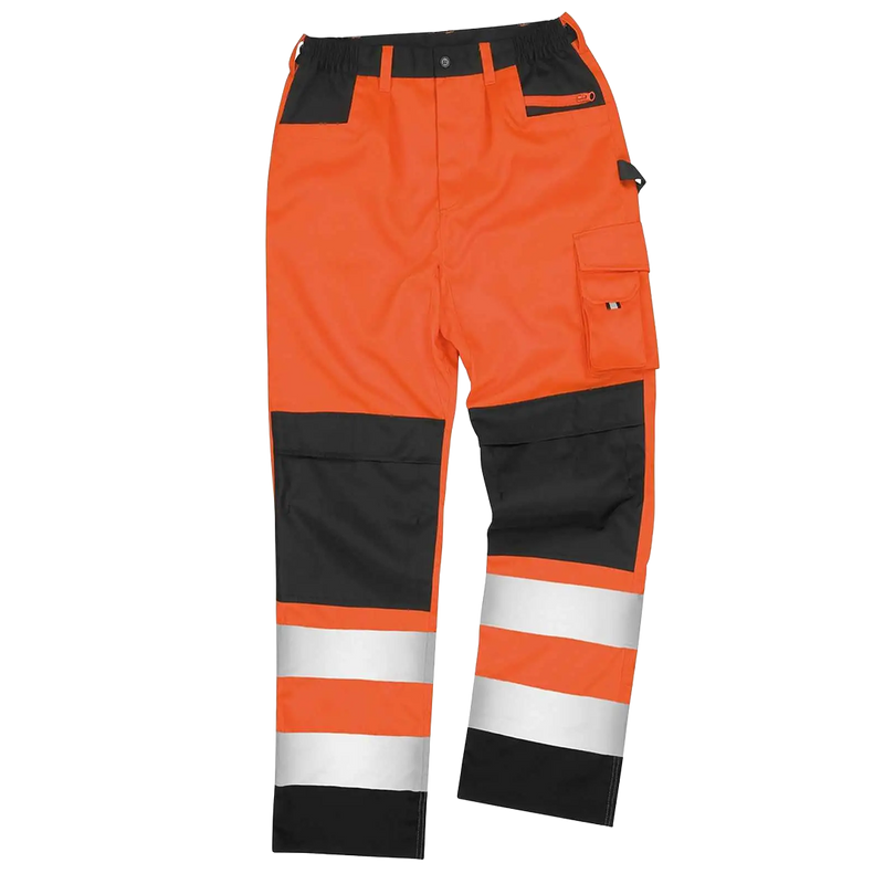 RER327X - PANTALONE ALTA VISIBILITA' - Safety Cargo Trousers - AW