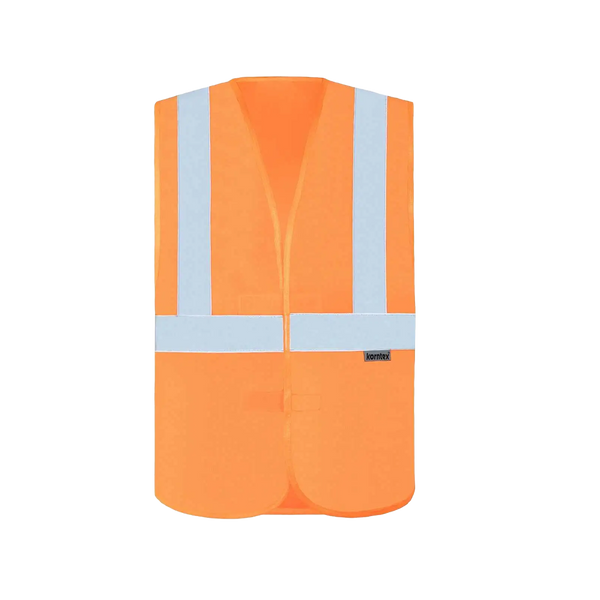 KXDR - GILET ALTA VISIBILITA ' - Safety Vest with 3 reflective Tapes - AW