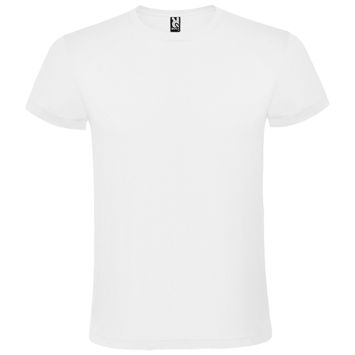 R6424- T-SHIRT PROMOZIONALE CON STAMPA LATO CUORE A 3.99€  - Roly Atomic 150  t-shirt uomo