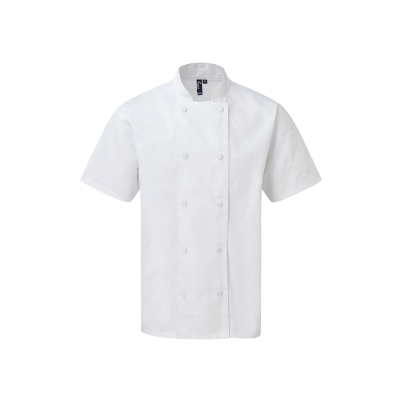 PR902 - CAMICIA DA CHEF - Chef's Coolchecker® Short Sleeve Jacket - AW