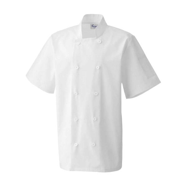 PR656- CAMICIA CHEF - Short Sleeve Chef's Jacket-AW