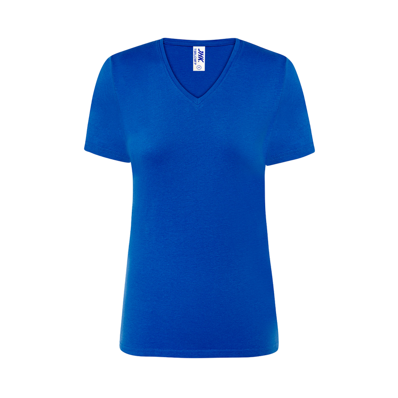 TSRLCMFP- T-SHIRT -LADY REGULAR COMFORT V-NECK-B