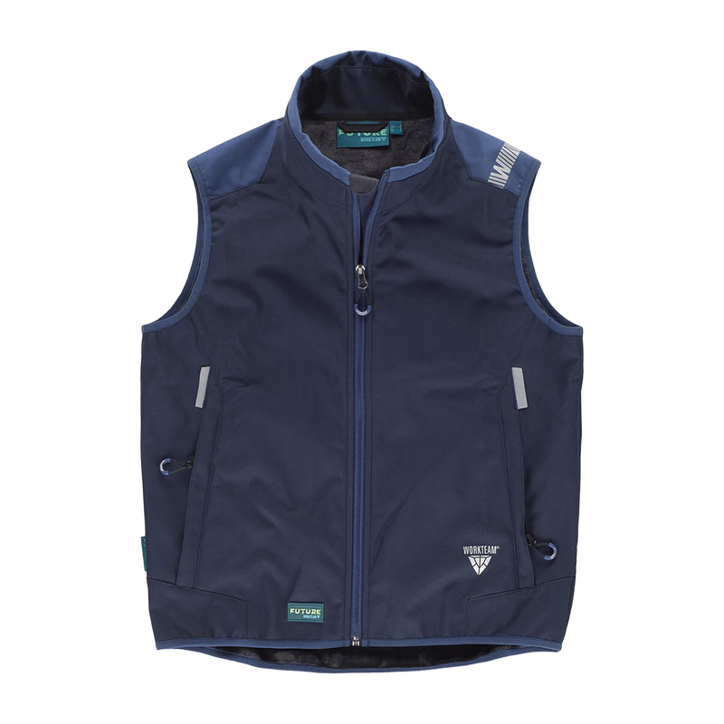 WF2880 - GILET SOFTSHELL - B - CON STAMPA MULTICOLOR