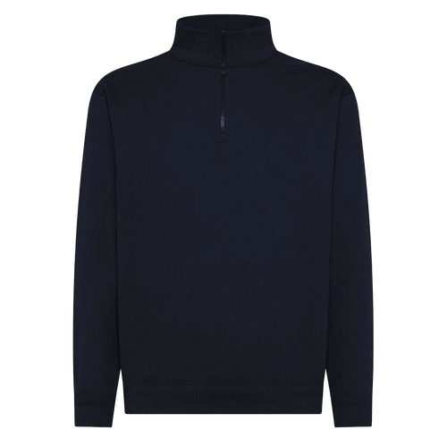 BS316 Felpa mezza zip -AW-