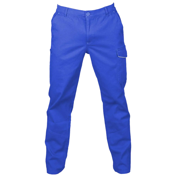 BS411  Pantalone multitasche elasticizzato -AW-