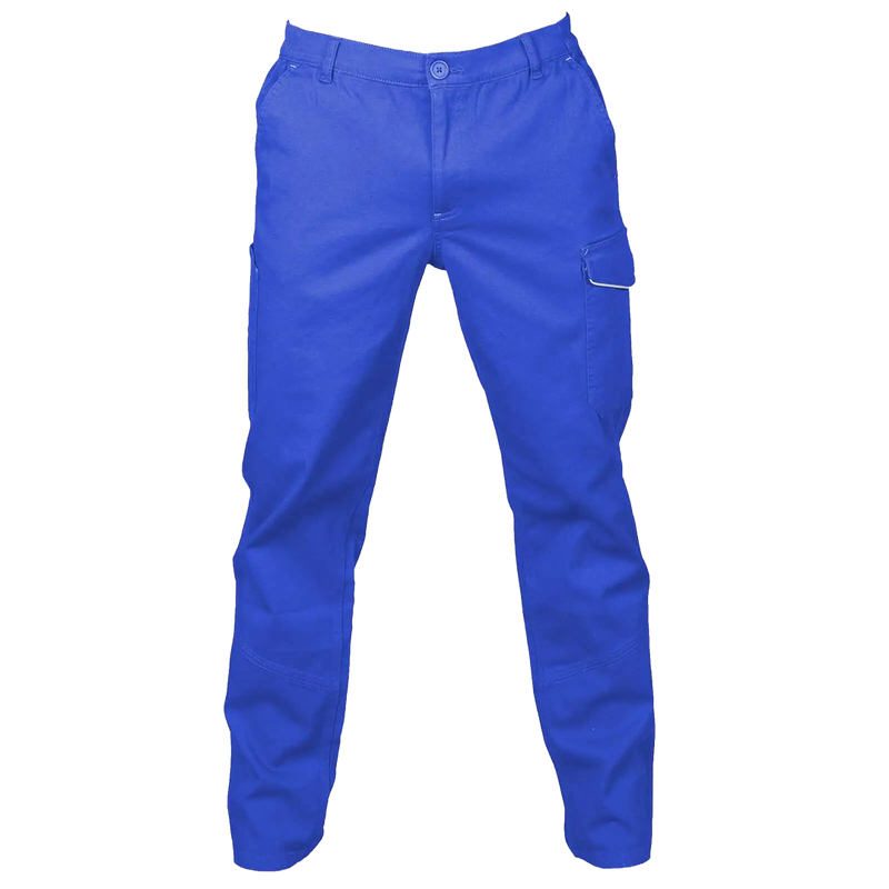 BS411  Pantalone multitasche elasticizzato -AW-