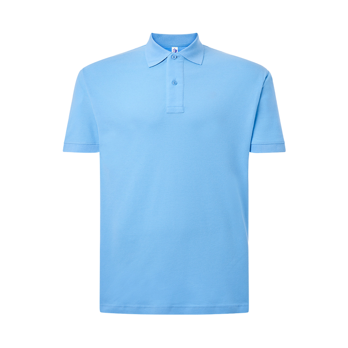 PORA210 JHK -POLO PROMOZIONALE UOMO MANICA CORTA CON INCLUSA UNA STAMPA REGULAR- B