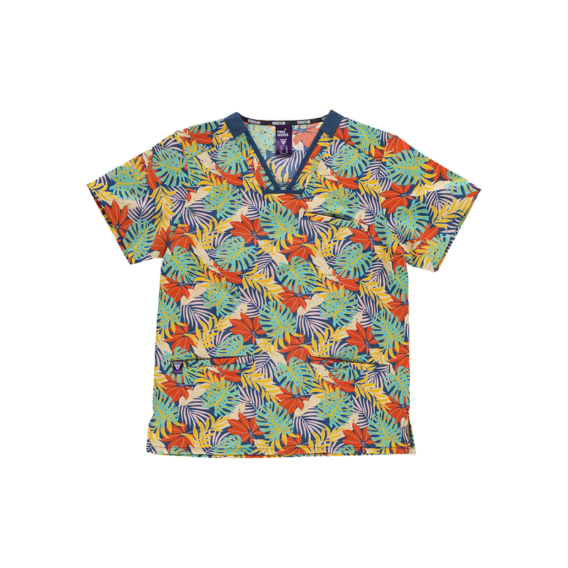 B9859 - CASACCA UNISEX TESSUTO ELASTICIZZATO STAMPATO - B