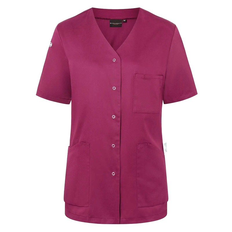 KKS63 Ladies Work Smock With Press Studs - Essential Camice AW