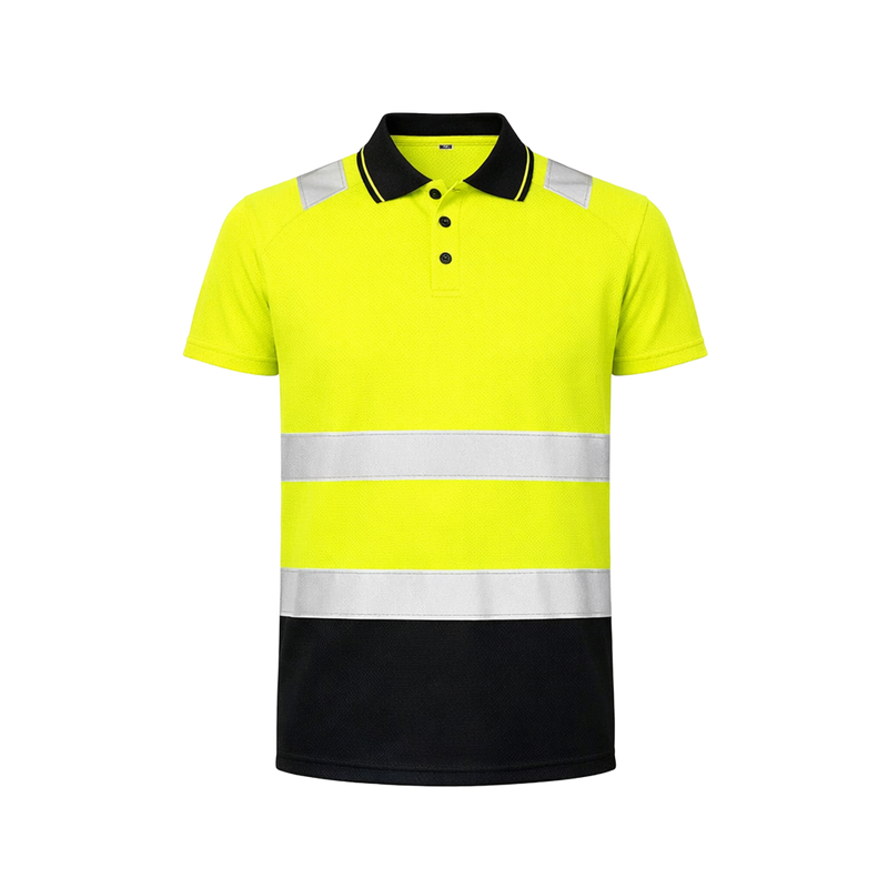 RER501X -POLO ALTA VISIBILITA' - Recycled Safety Polo Shirt - AW