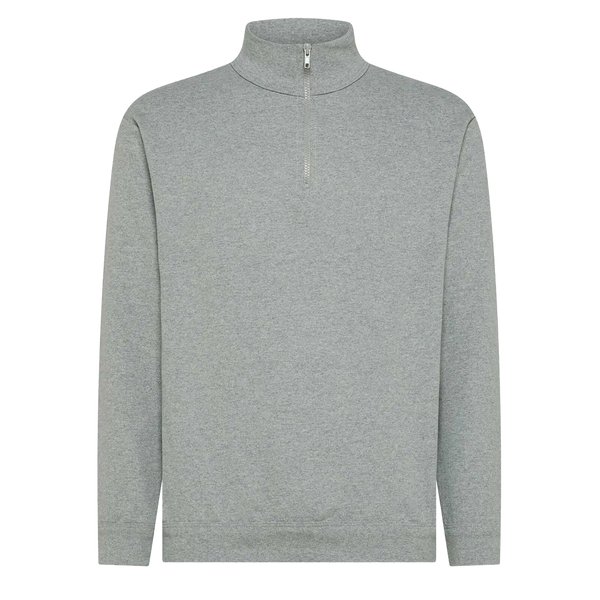 BS316 Felpa mezza zip -AW-
