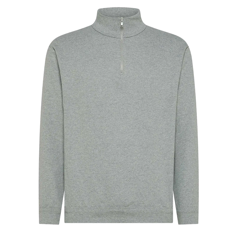 BS316 Felpa mezza zip -AW-