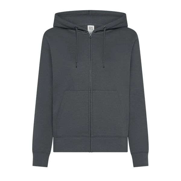 Felpa zip e cappuccio DONNA BSW333-AW