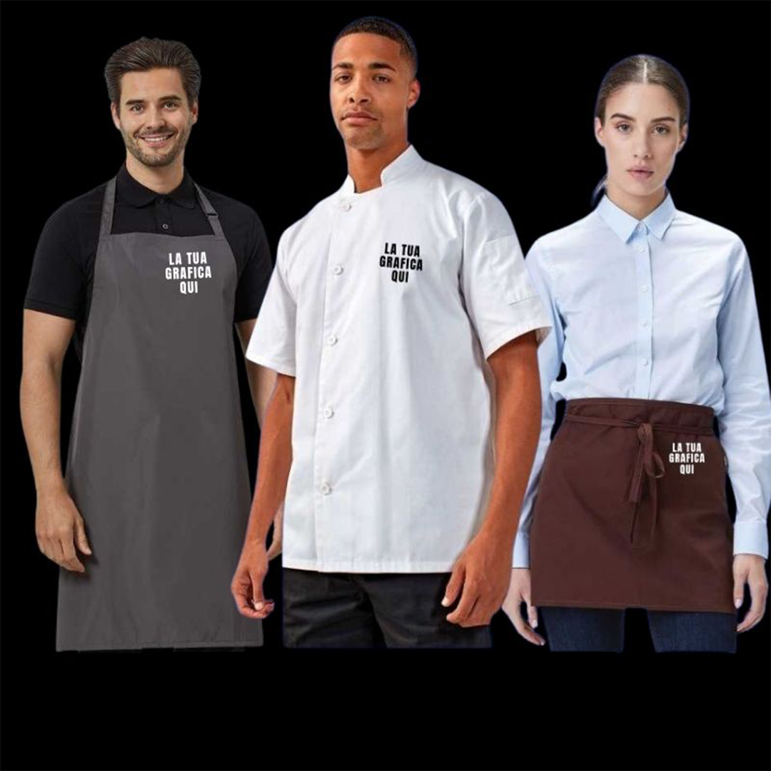 Divise coordinate per staff, locali, negozi ed eventi