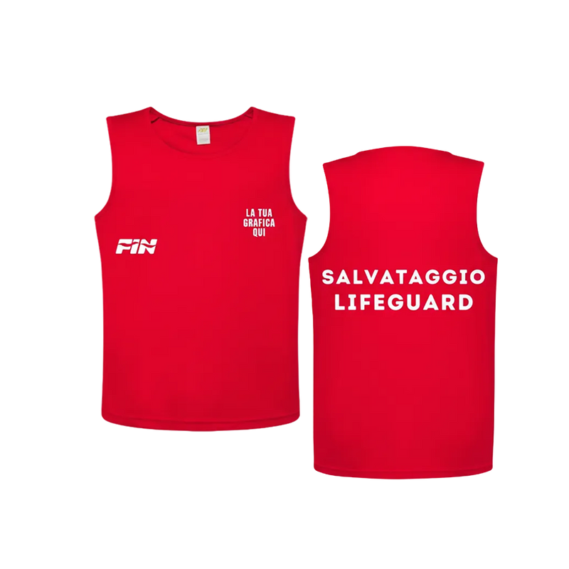 TSUATNK -CANOTTA BAGNINO UOMO URBAN TANK TOP-B