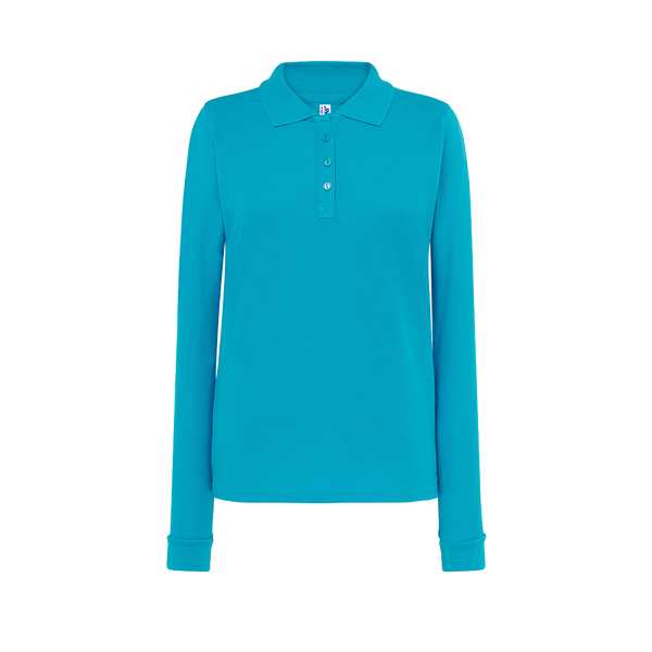 POPL200LS -POLO DONNA MANICA LUNGA REGULAR- B