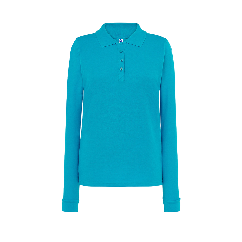 POPL200LS -POLO DONNA MANICA LUNGA REGULAR- B