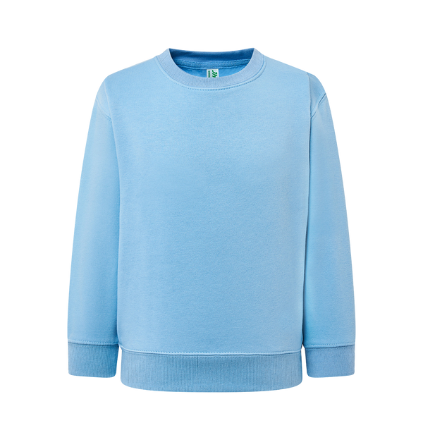 SWRK290- FELPA BAMBINO GIROCOLLO PREMIUM-B