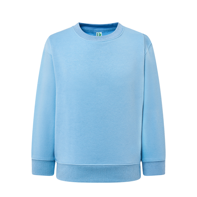 SWRK290- FELPA BAMBINO GIROCOLLO PREMIUM-B