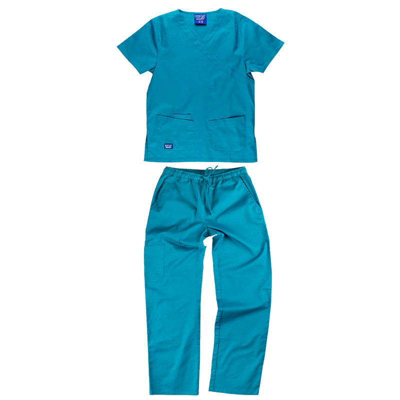 B9150 - COMPLETO UNISEX CASACCA + PANTALONE TESSUTO ELASTICIZZATO